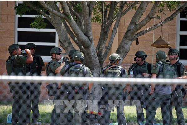 Nhiều nạn nhân thiệt mạng trong vụ xả súng tại trường học ở bang Texas (Mỹ)