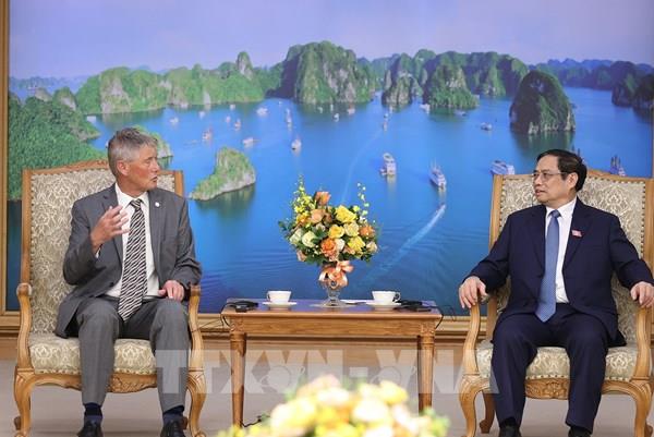 Thủ tướng Phạm Minh Chính tiếp Chủ tịch Viện Pasteur Paris