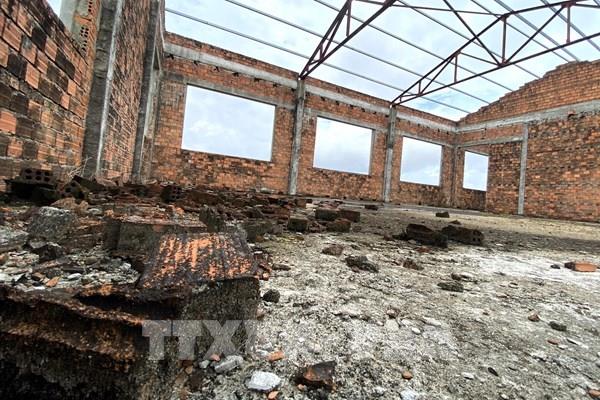 Trung tâm dạy nghề kiểu mẫu xây gần 10 năm chưa hoàn thành