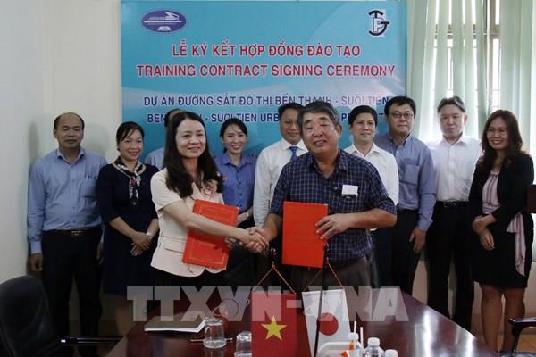 Ký hợp đồng đào tạo nhân sự vận hành tuyến metro Bến Thành – Suối Tiên