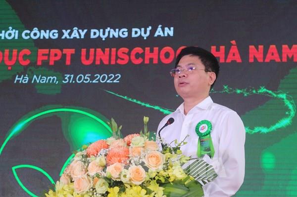 Khởi công khu Tổ hợp giáo dục FPT Unischool Hà Nam