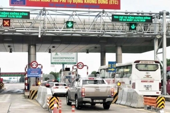 Từ 9h ngày 1/6, cao tốc Hà Nội - Hải Phòng chỉ thu phí không dừng ETC