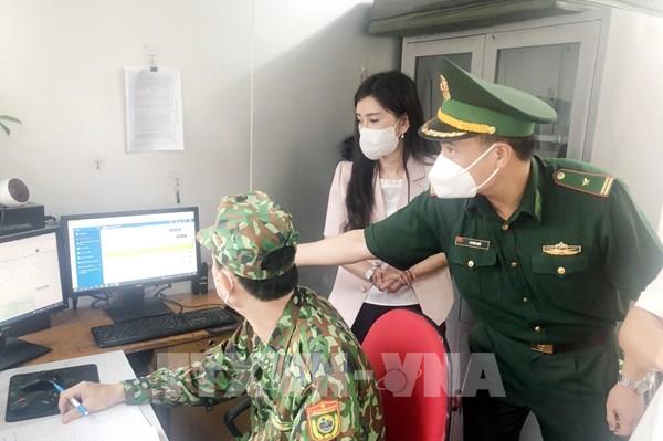 Năng lực thông quan hàng hóa qua Nền tảng cửa khẩu số được cải thiện