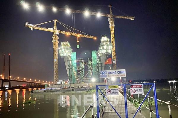 Cầu Mỹ Thuận 2 vượt tiến độ, sẽ hoàn thành trong năm 2023