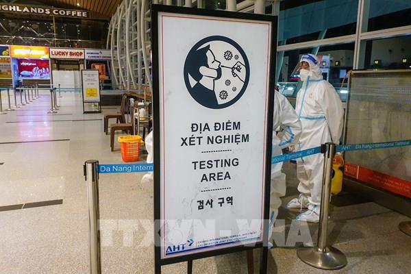 Đà Nẵng xét nghiệm SARS-CoV-2 miễn phí cho du khách Hàn Quốc trở về nước