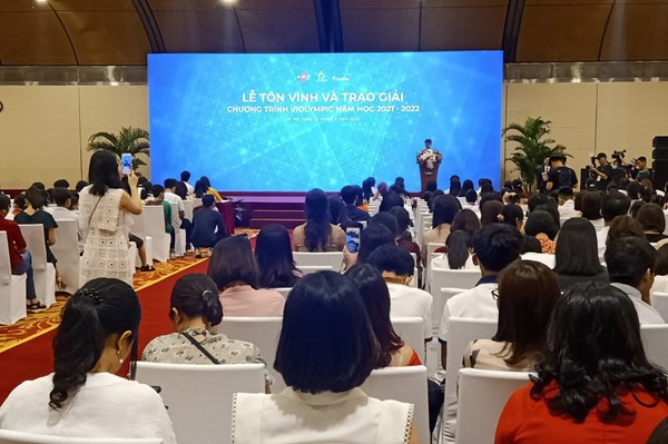Hơn 7.400 học sinh đoạt giải quốc gia Violympic 2021 – 2022