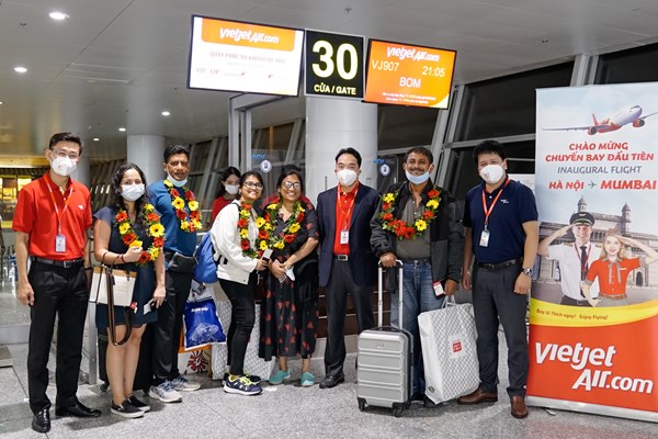 Vietjet khai trương 2 đường bay thẳng đến Mumbai (Ấn Độ)