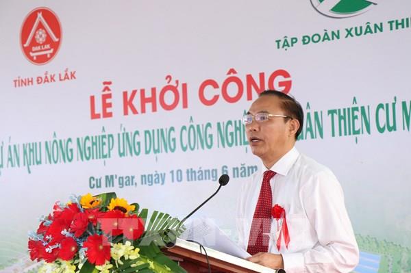 Khởi công Khu nông nghiệp ứng dụng công nghệ cao Xuân Thiện – Cư M’gar