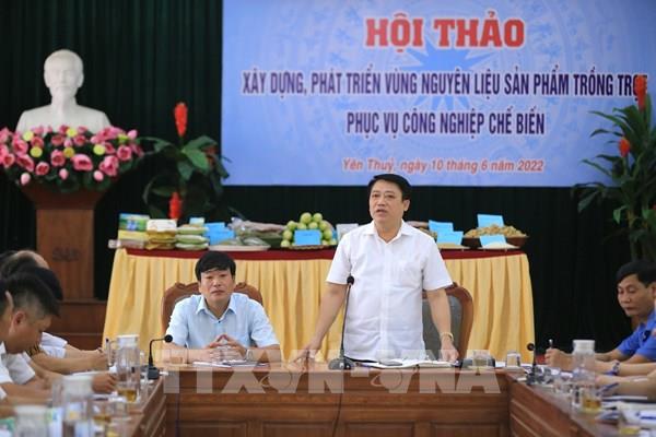 Hòa Bình hình thành vùng sản xuất hàng hóa theo tiêu chuẩn VietGAP