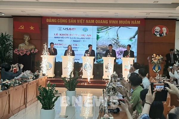 Khởi động dự án Bảo vệ các loài động vật hoang dã nguy cấp