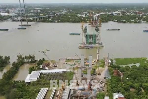 Dự án cầu Rạch Miễu 2 khó khăn giải phóng mặt bằng phía Tiền Giang
