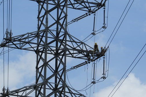 Phạt tiền doanh nghiệp nổ mìn làm đứt đường dây điện 110kV ở Khu kinh tế Dung Quất