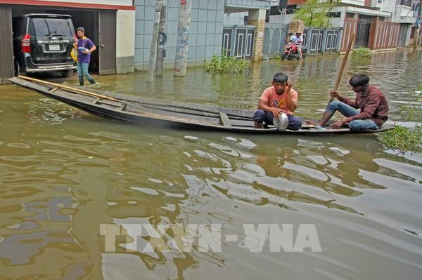 Hơn 40 người thiệt mạng vì mưa lũ tại Bangladesh và Ấn Độ 