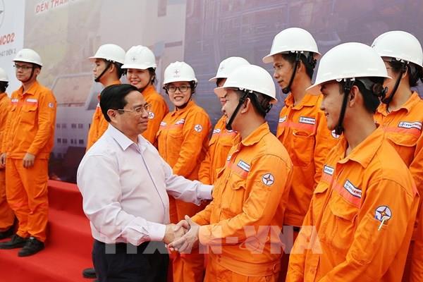 Thủ tướng Phạm Minh Chính thăm Nhà máy Nhiệt điện Ô Môn I