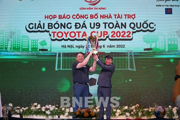 Toyota Việt Nam tiếp tục là Nhà tài trợ chính của Giải Bóng đá U9 toàn quốc