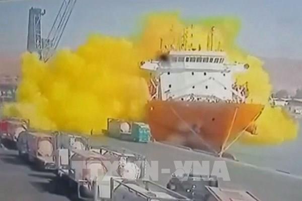 Nổ khí gas độc ở Jordan khiến hàng trăm người thương vong