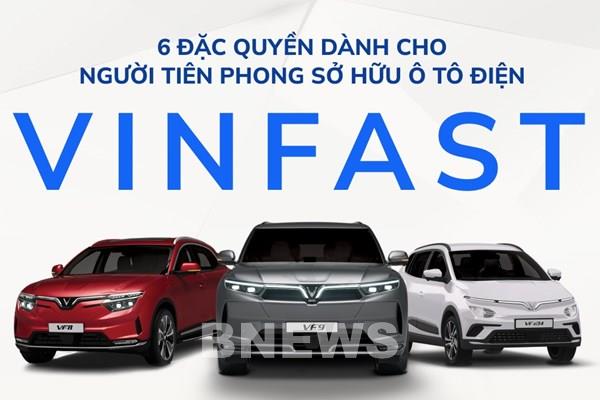 Người tiên phong sở hữu ô tô điện VinFast sẽ hưởng lợi gì?