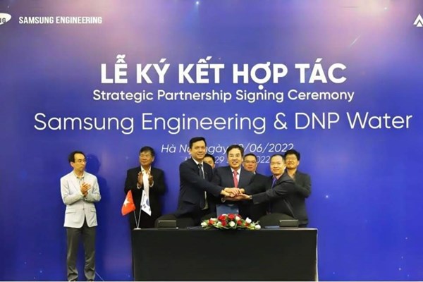 Samsung Engineering và DNP Water ký hợp  tác chiến lược