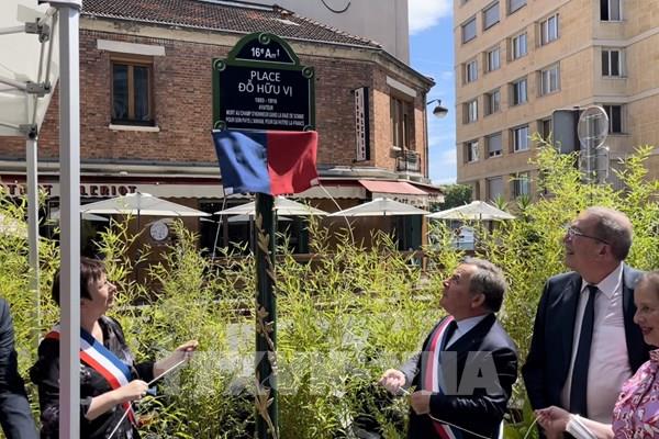 Một người Việt Nam được đặt tên quảng trường tại thủ đô Paris