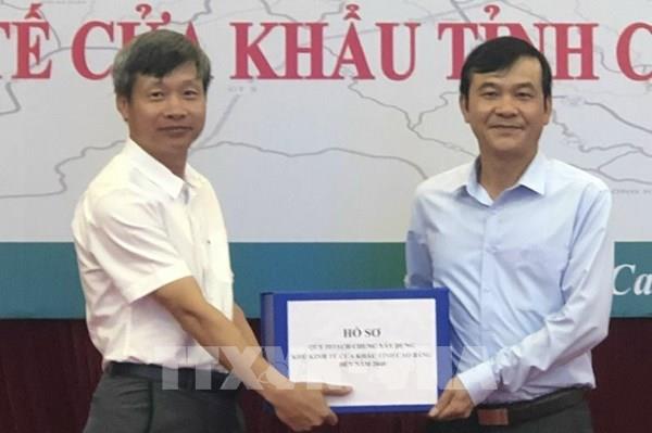 Công bố quy hoạch chung xây dựng Khu Kinh tế cửa khẩu tỉnh Cao Bằng