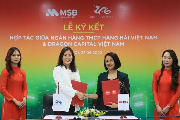 MSB “bắt tay” Dragon Capital ra mắt sản phẩm đầu tư mới