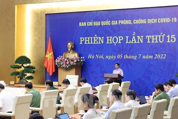 Thủ tướng Phạm Minh Chính: Điều chỉnh công thức phòng, chống dịch từ 5K xuống 2K 