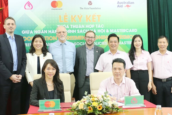 Mastercard sẽ hỗ trợ VBSP phát triển sản phẩm ngân hàng số hiện đại