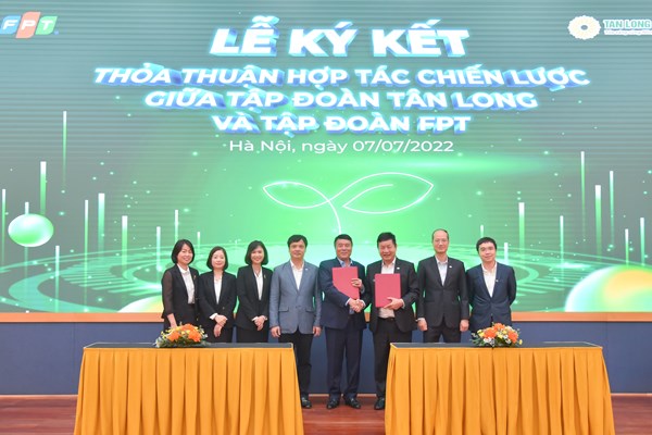 Tập đoàn Tân Long và FPT ký kết hợp tác chiến lược toàn diện