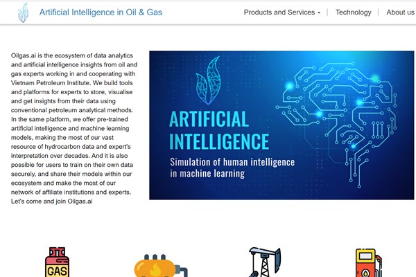 VPI xây dựng hệ sinh thái Oilgas AI cung cấp dữ liệu sản phẩm dầu khí