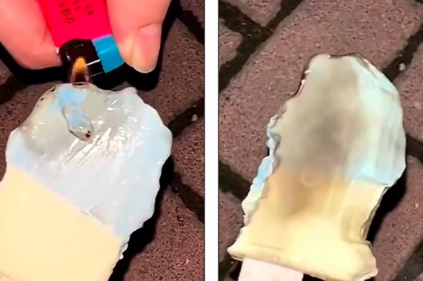 Kem đắt tiền Chicecream không bị tan chảy ngay cả khi hơ dưới ngọn lửa