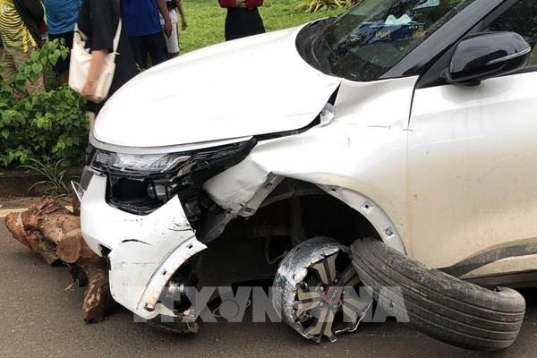 Xử lý nữ tài xế say xỉn gây tai nạn rồi bỏ chạy