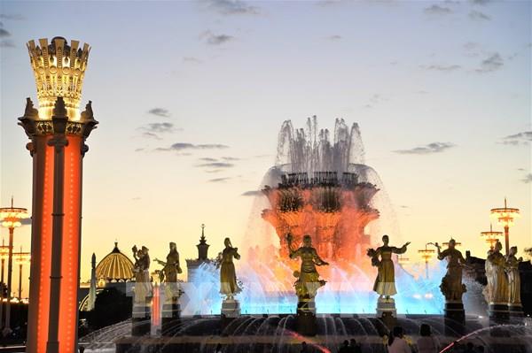 Những đài phun nước ấn tượng ở thủ đô Moskva