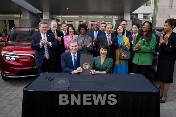 VinFast nhận khoản ưu đãi 1,2 tỷ USD cho dự án nhà máy tại Bắc Carolina