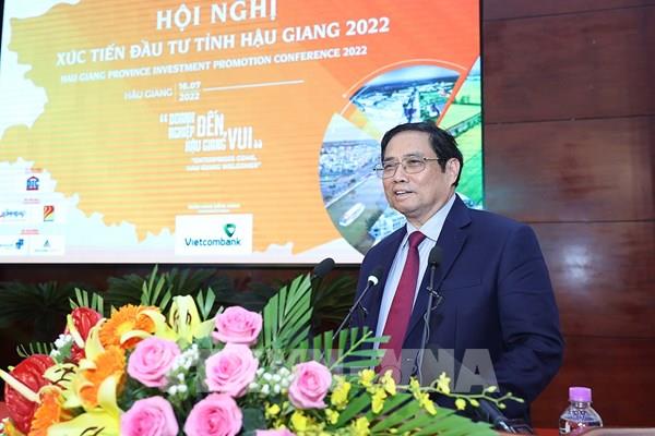 Thủ tướng: Hậu Giang có nền tảng tốt, là điểm đến của các nhà đầu tư