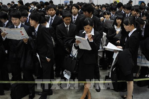 Hơn 80% sinh viên Nhật Bản sắp tốt nghiệp đã được mời làm việc