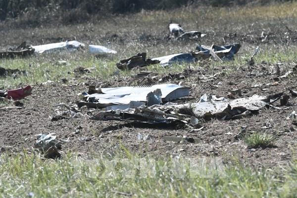 Vụ rơi máy bay chở hàng tại Hy Lạp không gây rò rỉ chất độc hại