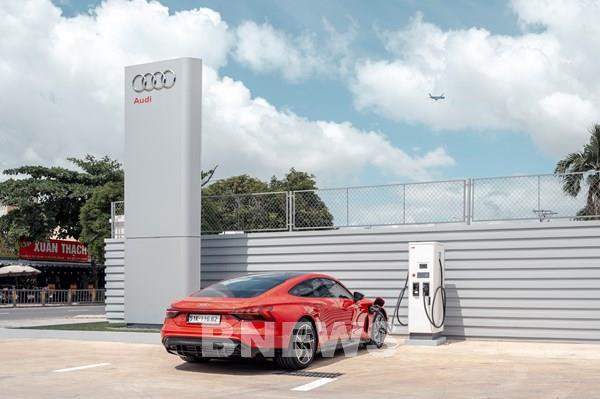 Audi xây dựng trung tâm sạc pin xe điện đầu tiên ở bên ngoài châu Âu