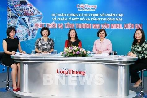 Bàn giải pháp phát triển hạ tầng thương mại văn minh, hiện đại
