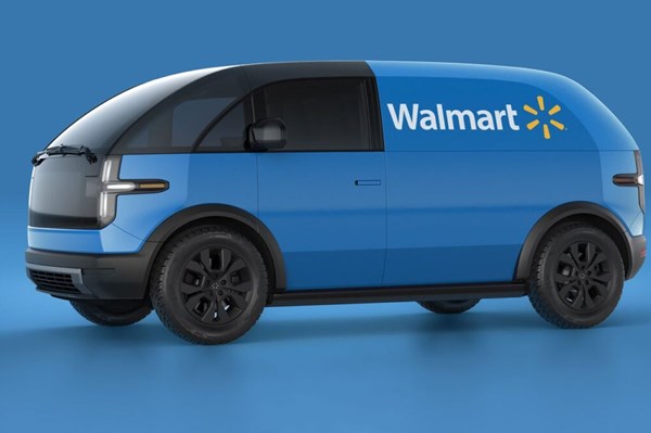 Walmart mua 4.500 xe tải giao hàng chạy điện của Canoo
