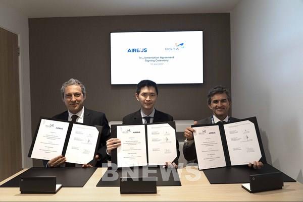 Airbus và Singapore hợp tác triển khai dịch vụ kỹ thuật số cho máy bay trực thăng quân sự
