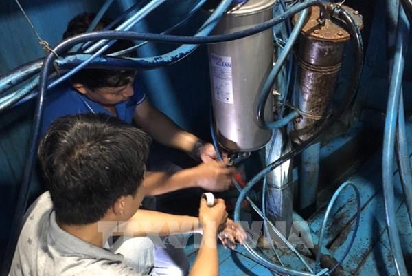 Lắp thiết bị lọc cặn dầu diezen giúp tàu cá tiết kiệm nhiên liệu
