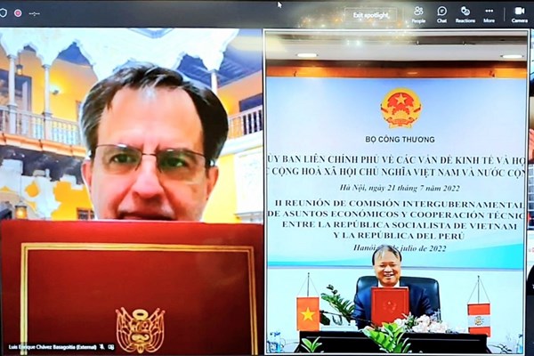Dư địa tăng trưởng thương mại giữa Việt Nam-Peru còn rất lớn
