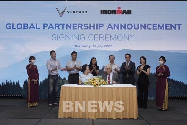 VinFast và IRONMAN công bố quan hệ đối tác toàn cầu