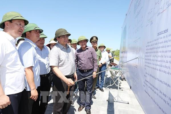 Thủ tướng khảo sát dự án trọng điểm tại Nghệ An