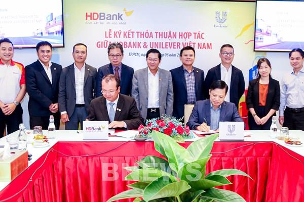 HDBank hợp tác với Unilever Việt Nam giải bài toán dòng tiền cho các điểm bán hàng