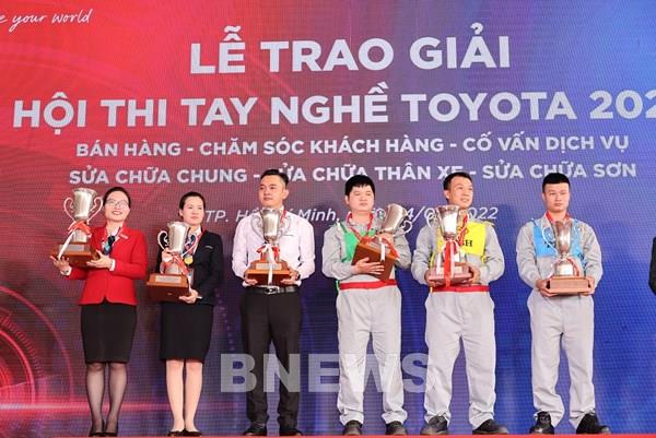 Toyota tổ chức Hội thi tay nghề 2022 cho tuyến đầu đại lý trên toàn quốc