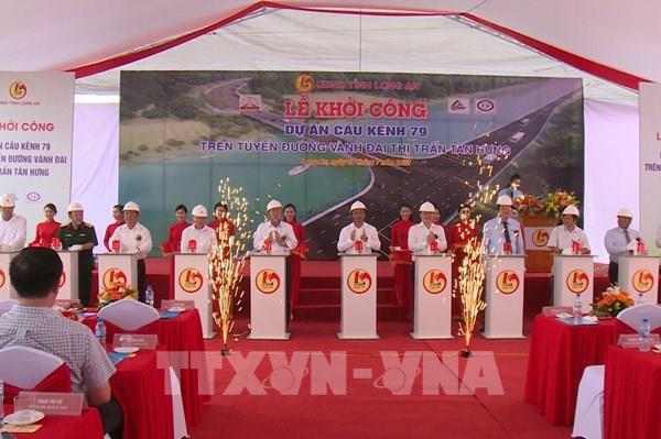 Long An khởi công dự án Cầu Kênh 79 vốn đầu tư gần 100 tỷ đồng