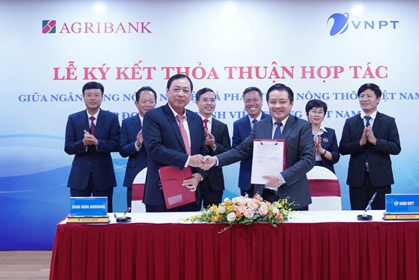 Tập đoàn VNPT và Agribank ký kết Thỏa thuận hợp tác toàn diện