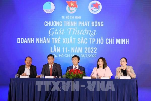 Phát động Giải thưởng "Doanh nhân Trẻ xuất sắc Tp. Hồ Chí Minh" lần 11- năm 2022