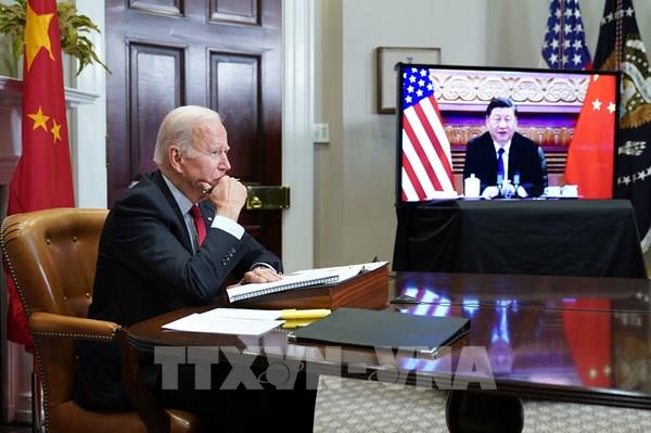 Lãnh đạo Mỹ - Trung điện đàm về thương mại và cạnh tranh giữa các siêu cường